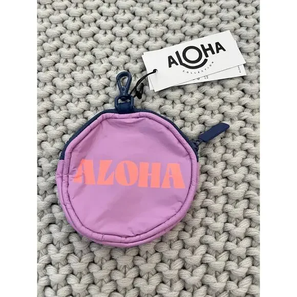 Aloha Collection• Cutie HEIPUA Sorbet on Lavender Pouch - Picture 5 of 12